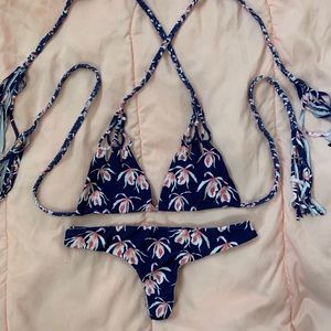 Blue Island Orchid Acacia Set